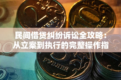 济南民间借贷纠纷诉讼全攻略：从立案到执行的完整操作指南