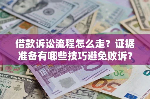 济南借款诉讼流程怎么走？证据准备有哪些技巧避免败诉？
