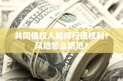 济南共同债权人如何行使权利？风险怎么防范？