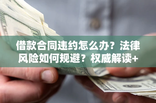 济南借款合同违约怎么办？法律风险如何规避？权威解读+实用指南