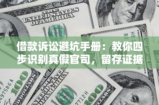 济南借款诉讼避坑手册：教你四步识别真假官司，留存证据不踩雷