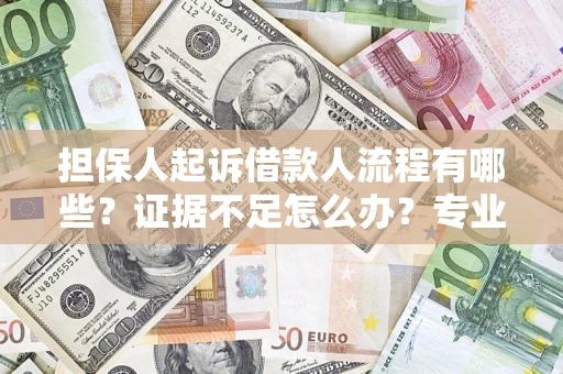 济南担保人起诉借款人流程有哪些？证据不足怎么办？专业律师解答