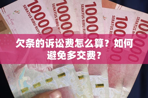 济南欠条的诉讼费怎么算？如何避免多交费？
